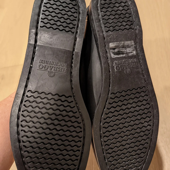 Black Sparkle Boat Shoes - Fisherman core - Picture 3 of 10